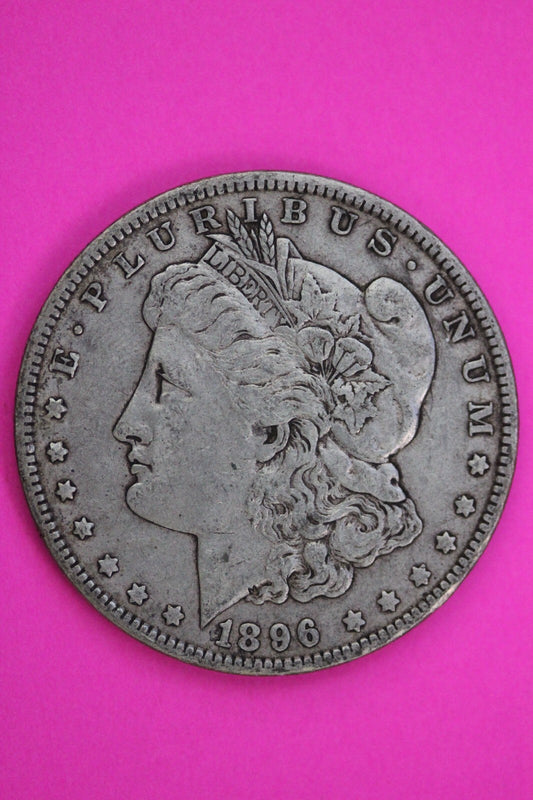1896 O Morgan Lady Liberty Silver Dollar Rare Key Date Coin New Orleans Mint 11