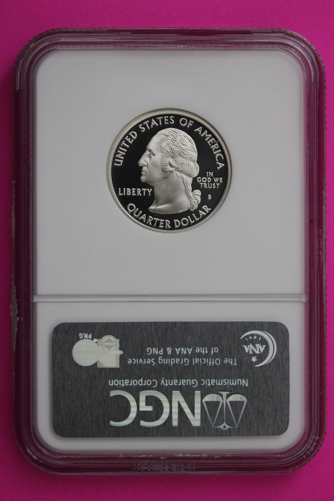 2004 S PF 70 Florida Silver State Quarter NGC Certified Authentic Slab 423