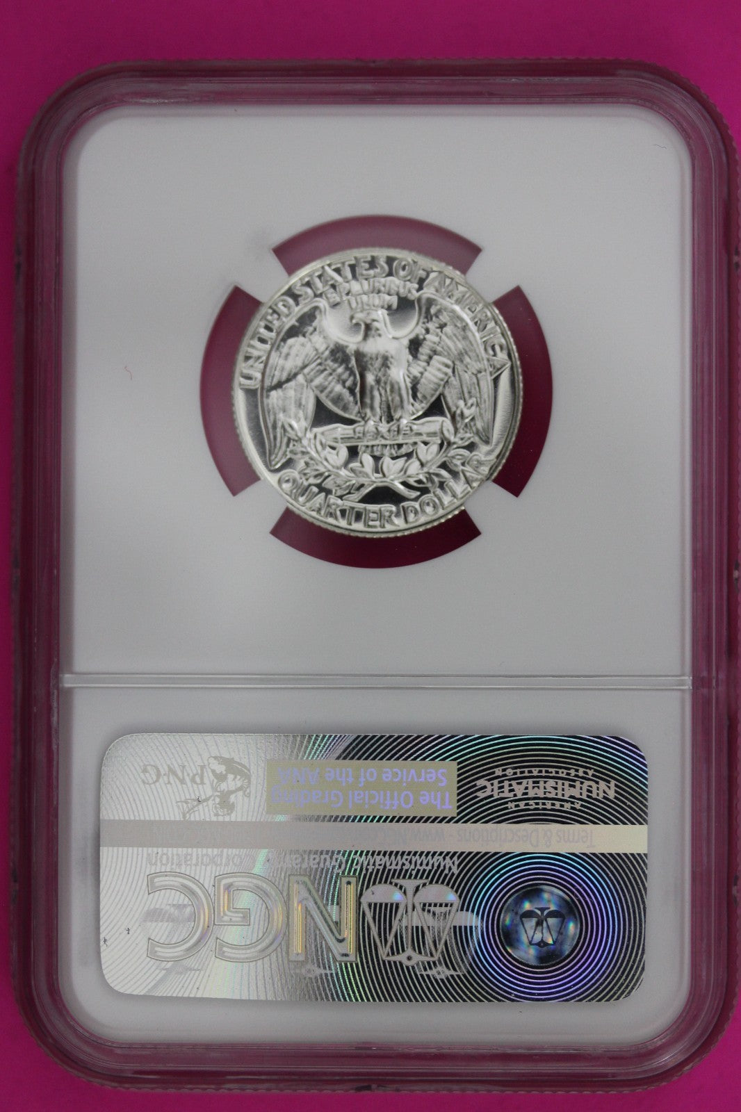 1958 PF 68 Proof Washington Silver Quarter NGC Certified Graded Authentic 1351