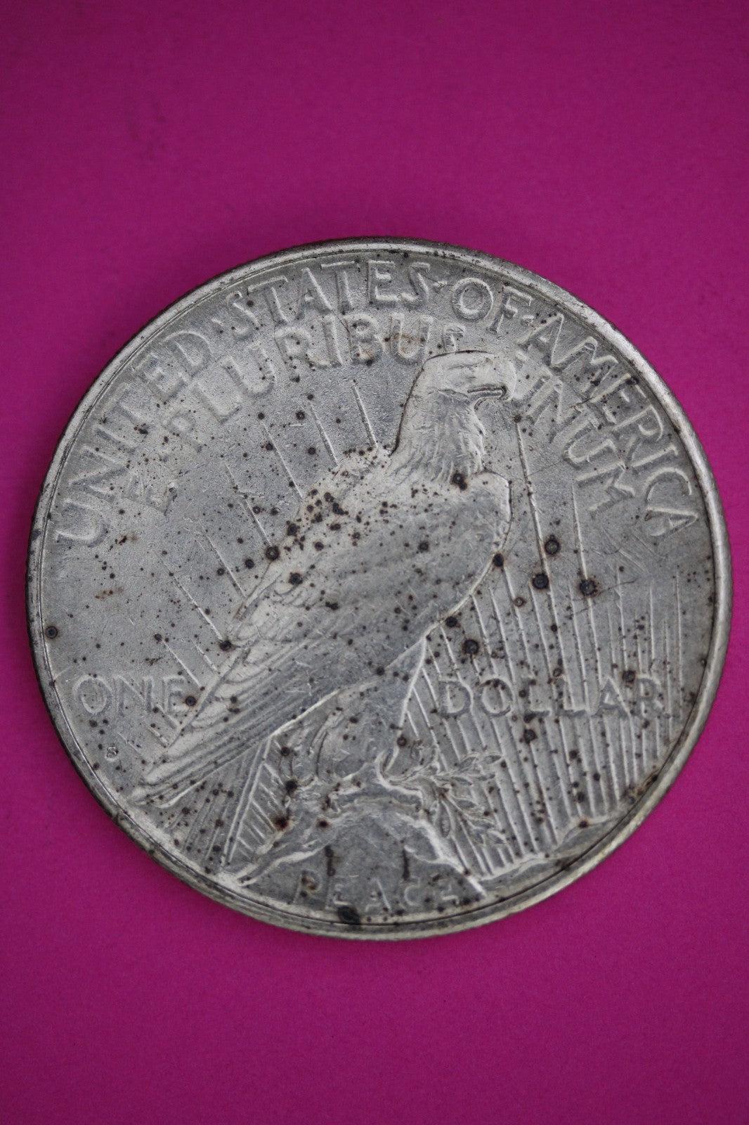 High Grade 1925 S Peace Silver Dollar LIberty Coin Authentic & Genuine 2635