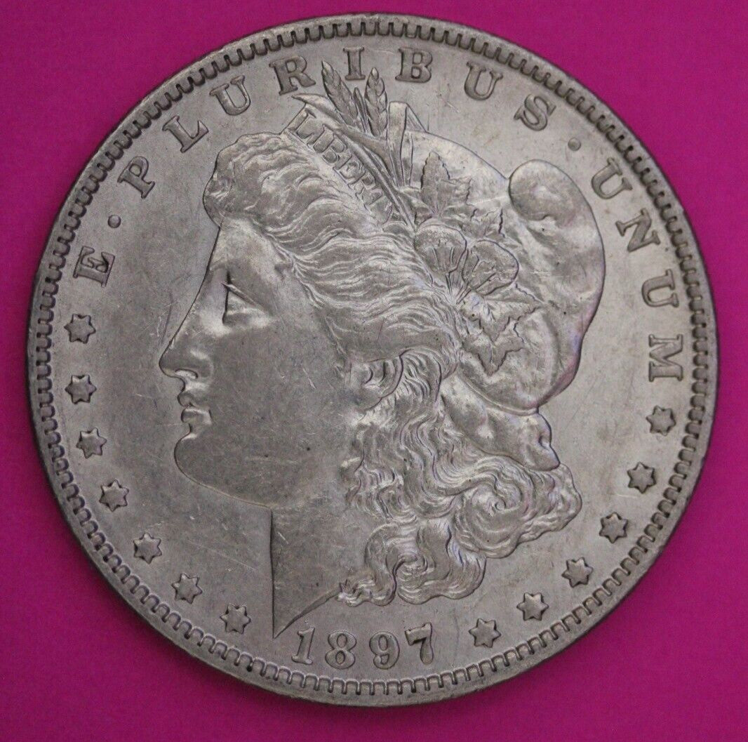1897 O Morgan Silver Dollar Liberty Scarce Key Date Coin New Orleans Mint 339