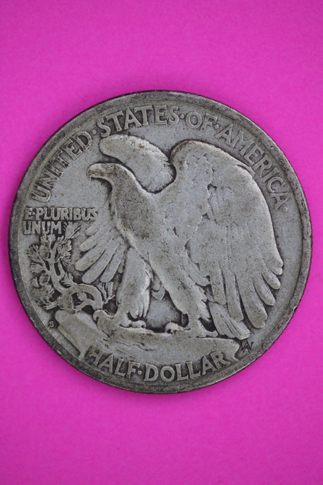 1927 S Walking Liberty Walker Half Dollar Coin Guaranteed Authentic Genuine 2396