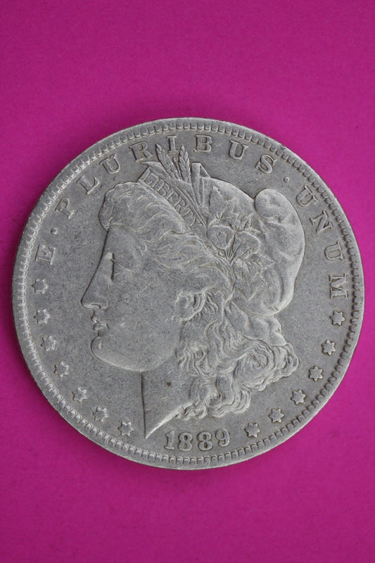 1889 O Morgan Lady Liberty Semi Key Date Silver Dollar Guaranteed Authentic 1598