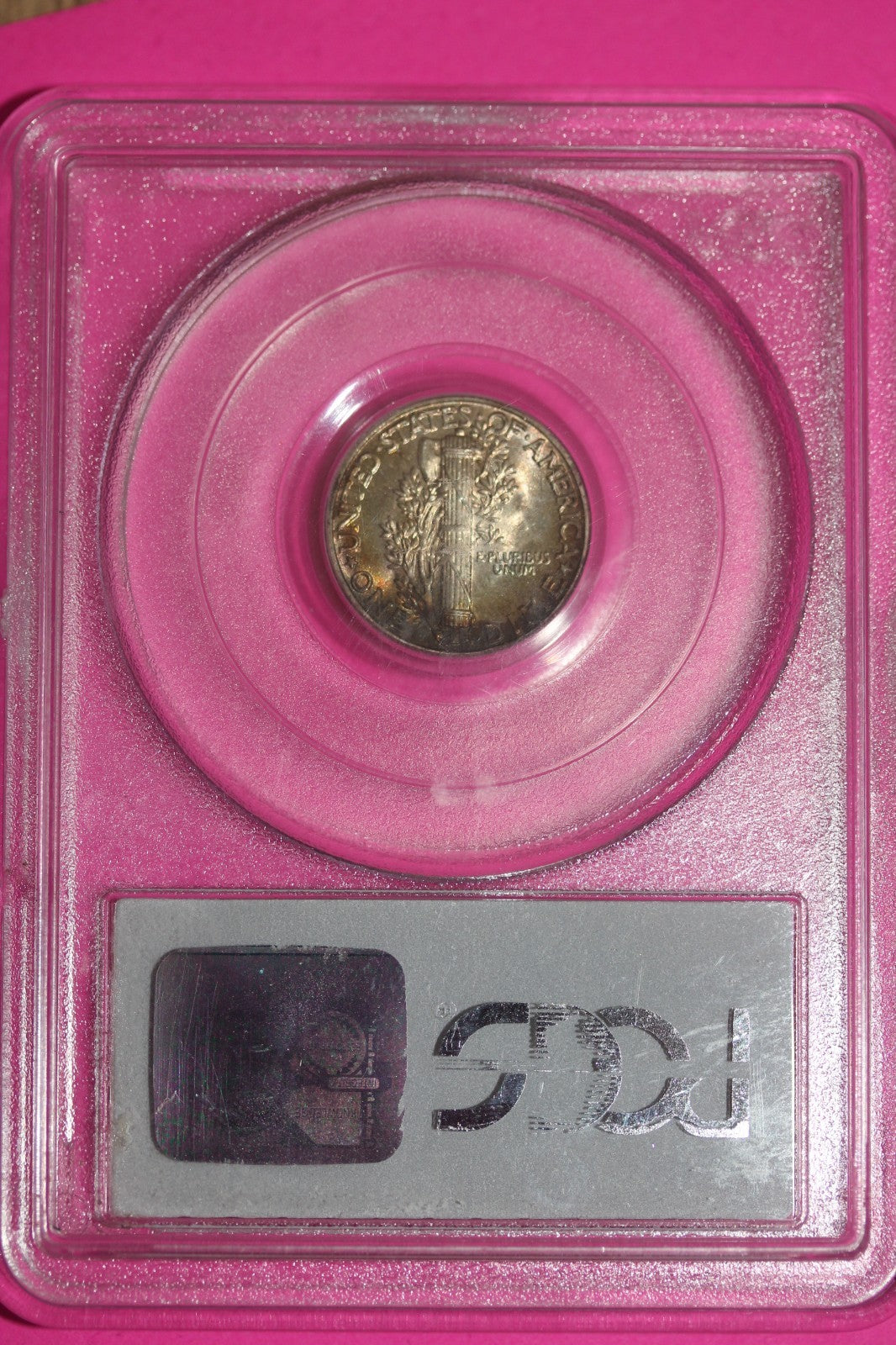 Toned 1943 P MS 66 Mercury Liberty Dime PCGS Certified Graded Authentic 1266