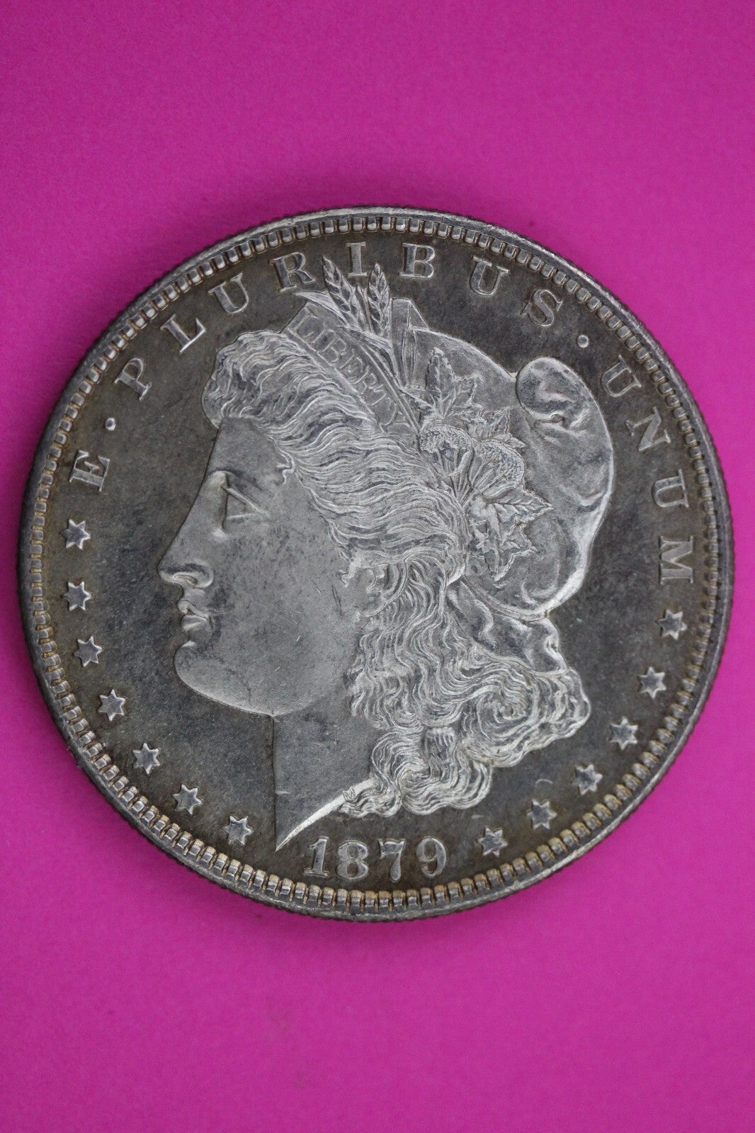 High Grade 1879 S Proof Like Morgan Lady Liberty Rare Date Silver Dollar  0208N