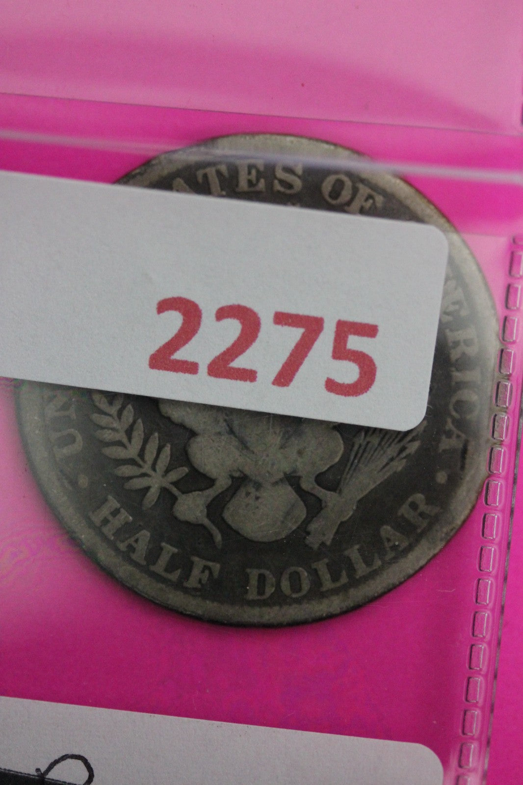 1896 P Barber Liberty Silver Half Dollar Guaranteed Authentic Genuine Coin 2275