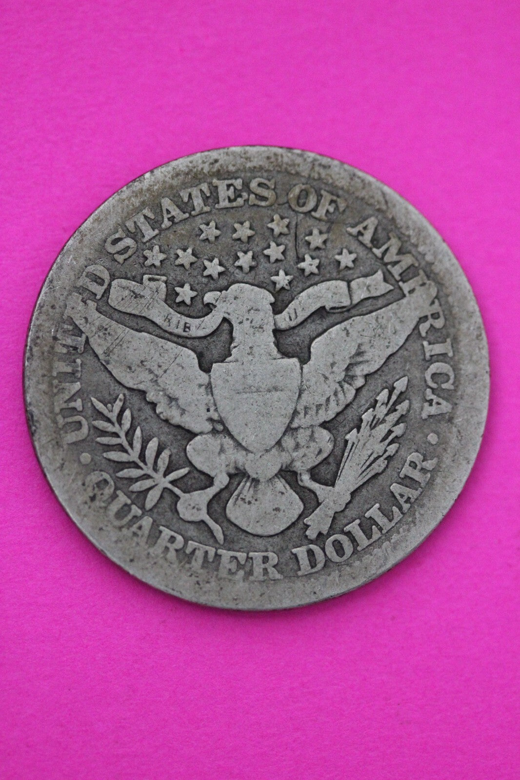 1905 P Barber Liberty Silver Quarter Scarce Semi Key Date Philadelphia Mint 07