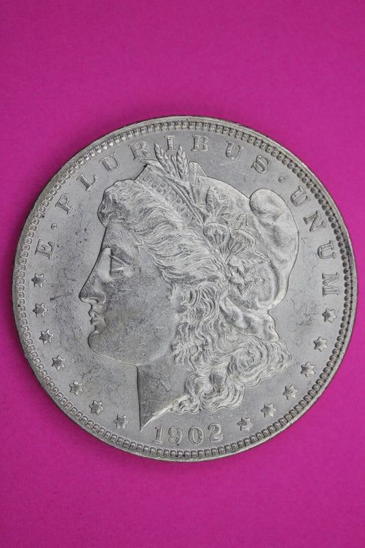 High Grade 1902 P Morgan Liberty Silver Dollar Philadelphia Minted Coin 283
