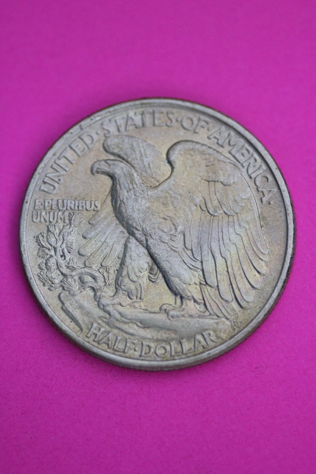 Nicely Toned High Grade 1943 P Walking Liberty Half Dollar Silver Coin 147