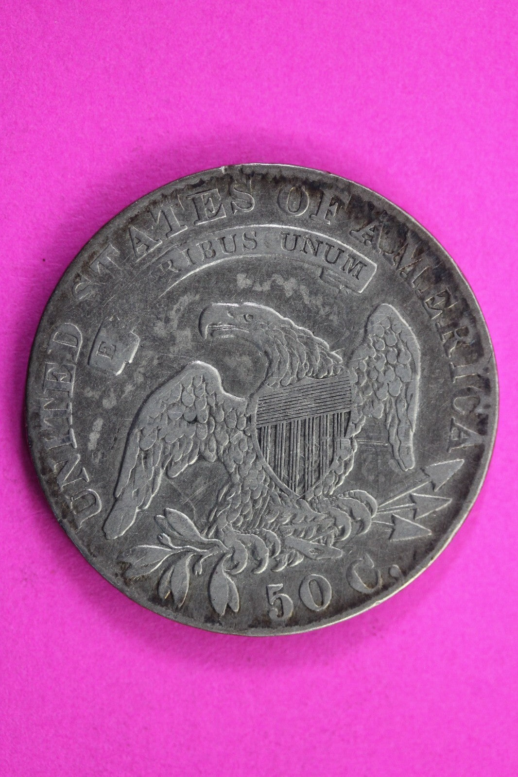 1830 Capped Bust Half Dollar Exact Coin In Pics Silver Rare Semi Key Date 14