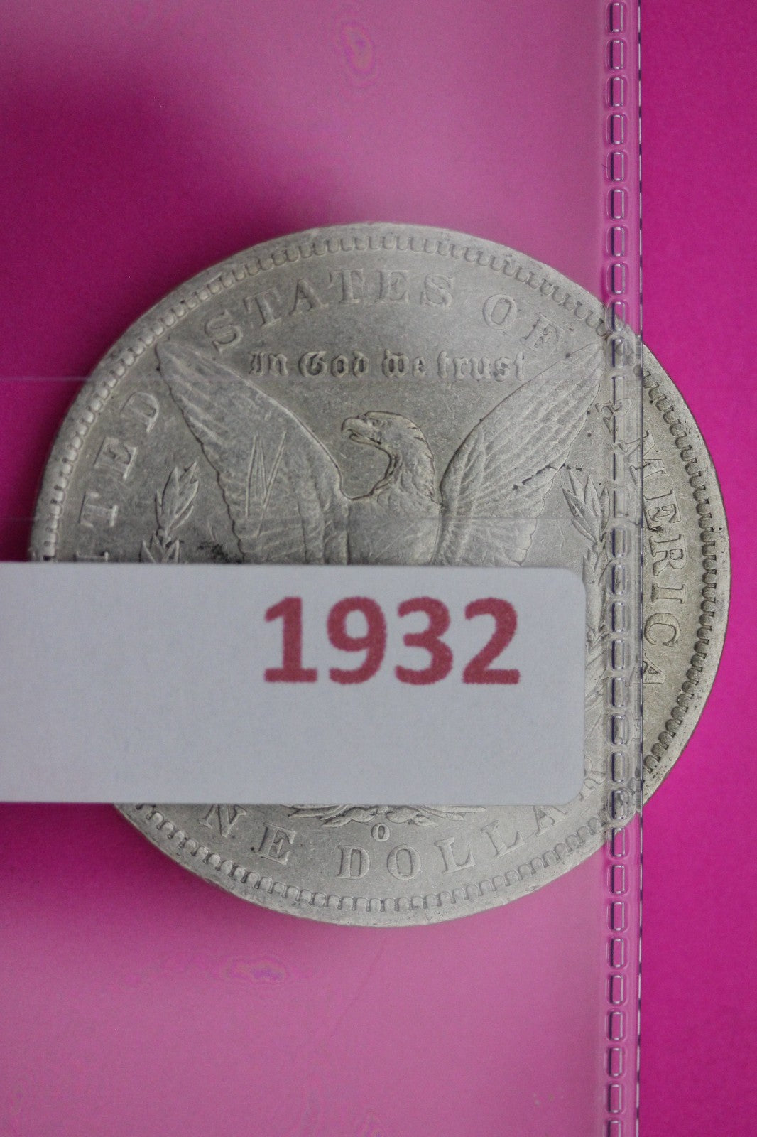 1891 O Morgan Silver Dollar Coin Guaranteed Authentic U.S.A American Seller 1932