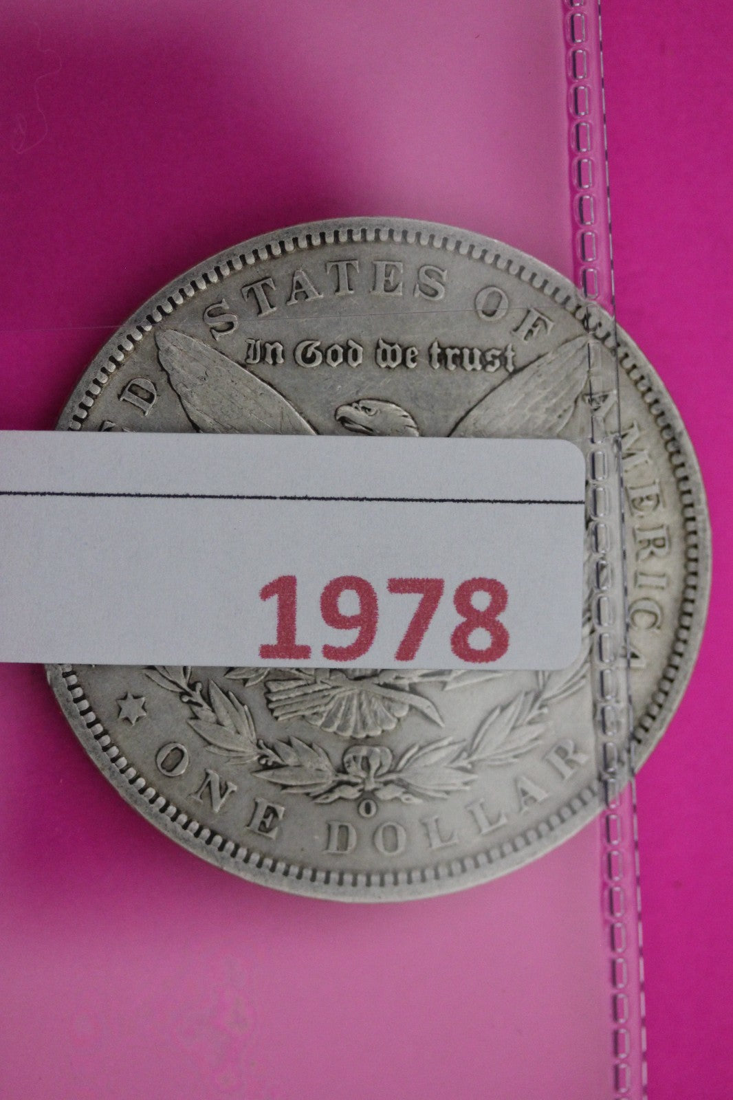 1891 O Morgan Silver Dollar Coin Guaranteed Authentic U.S.A American Seller 1978