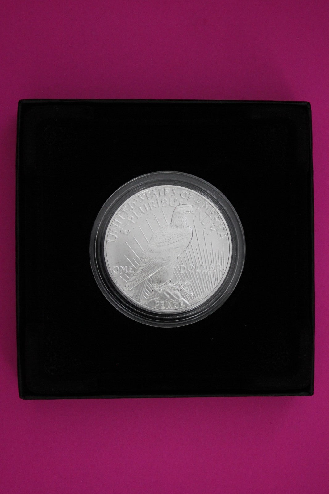 Gem Brilliant Uncirculated 2023 P Peace Silver Dollar 999 Fine Mint Box COA 6036