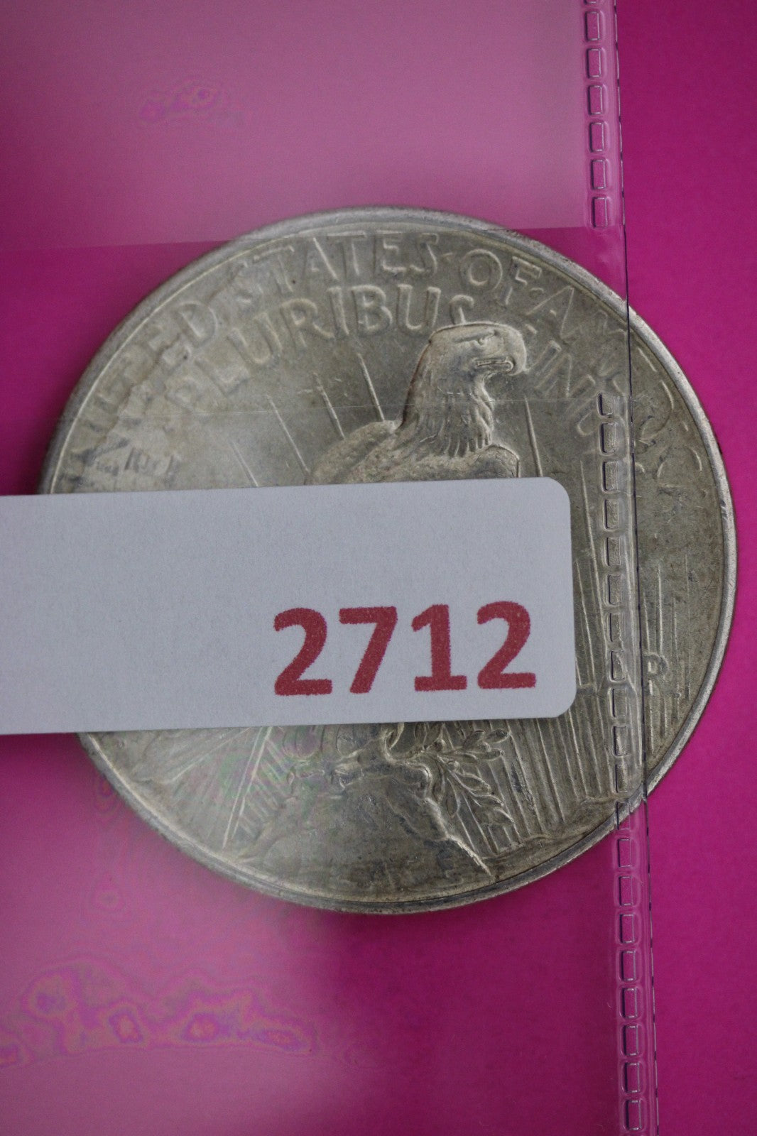 1926 D Peace Lady Liberty Semi Key Date Silver Dollar Guaranteed Authentic 2712