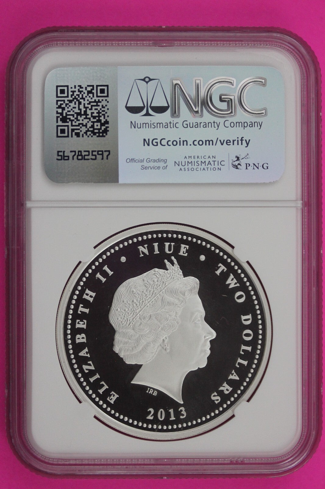 2013 PF 69 Niue Perigrine Falcon Colorized Birds Of Prey NGC Certified $2 604