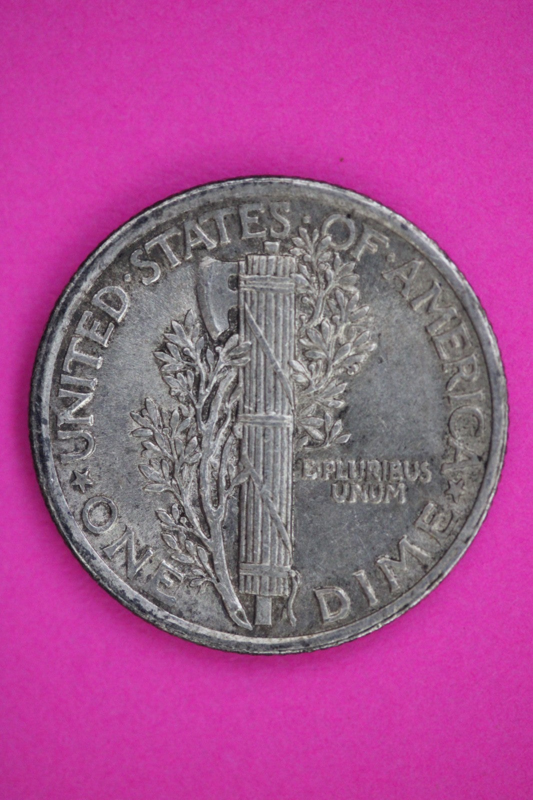 High Grade 1916 P Mercury Dime Guaranteed Authentic & Genuine Silver Coin 2606