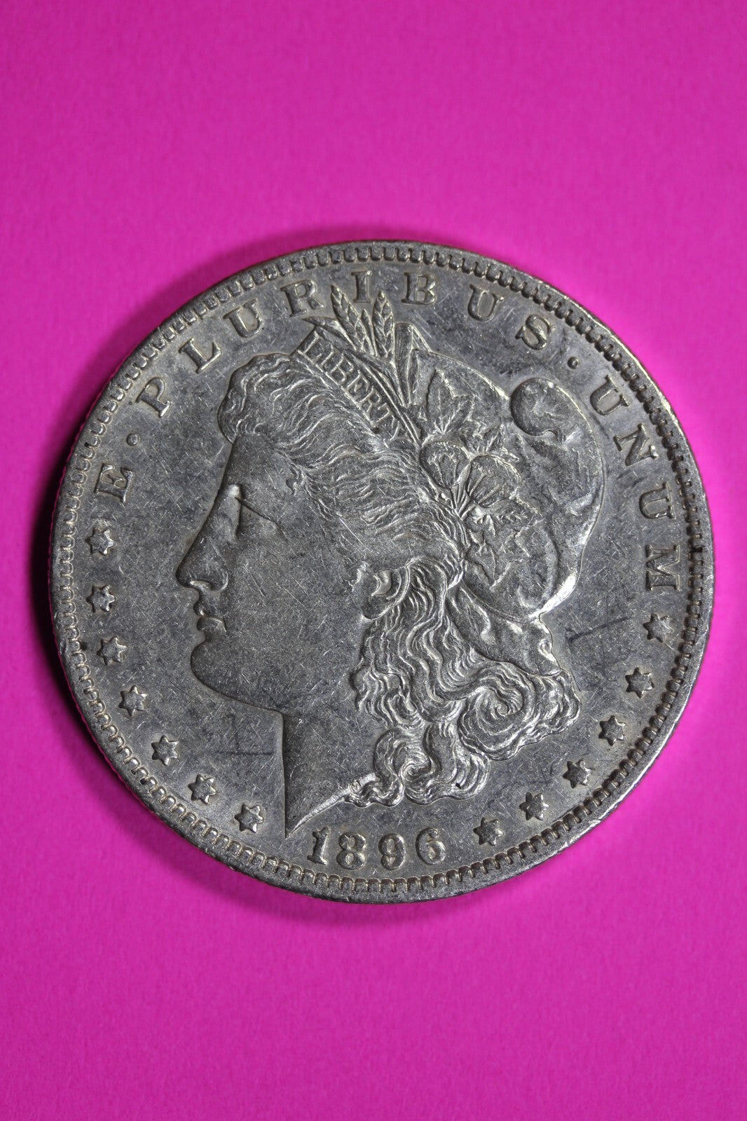 High Grade 1896 O Morgan Liberty Silver Dollar Key Date Coin New Orleans 30