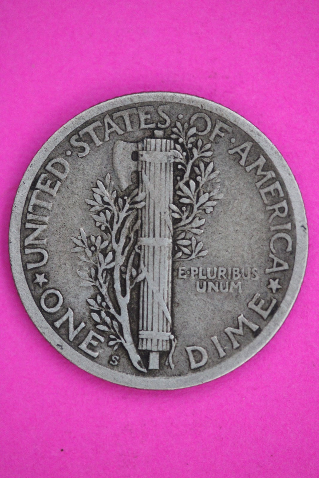 1920 S Mercury Liberty Dime Silver Coin Guaranteed Genuine American Seller 2573