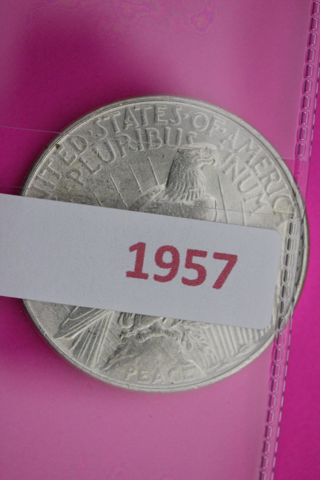 1934 P Peace Silver Dollar LIberty Coin Guaranteed Authentic U.S.A. Seller 1957