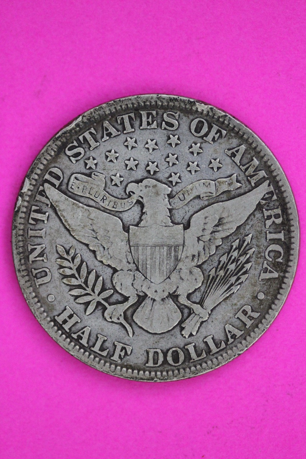 1892 P Barber Liberty Half Dollar Silver Coin Guaranteed Authentic Genuine 0396