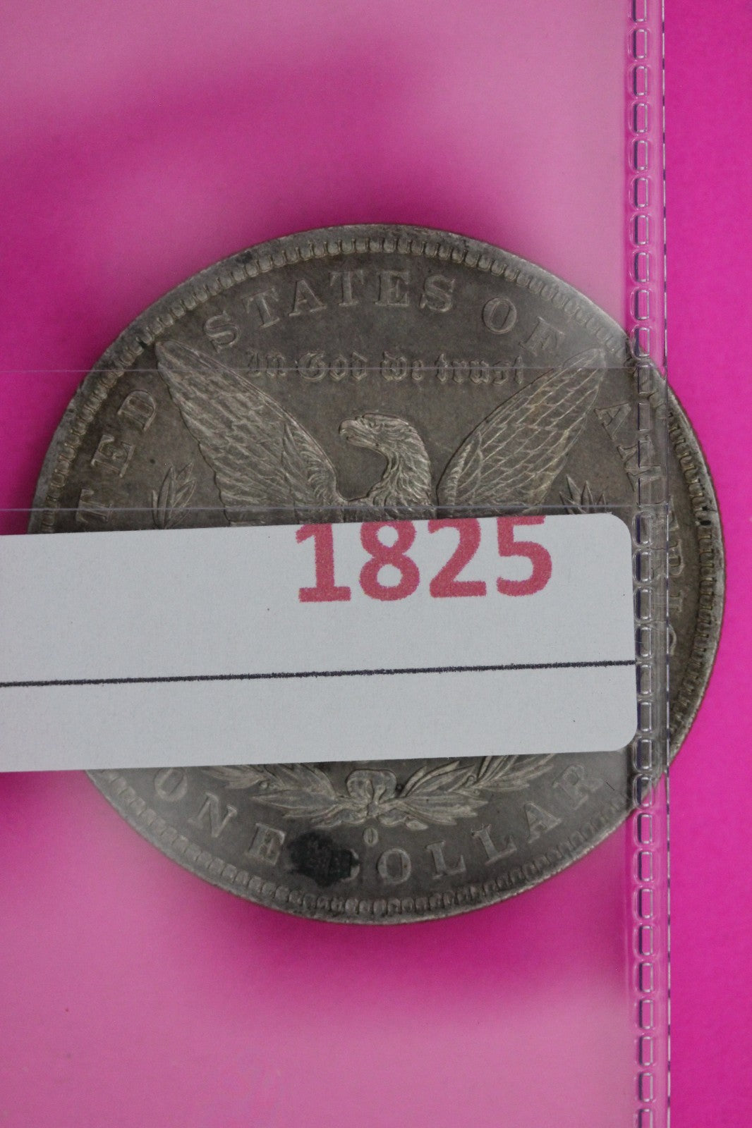 Toned High Grade 1884 O Morgan Liberty Silver Dollar Guaranteed Authentic 1825