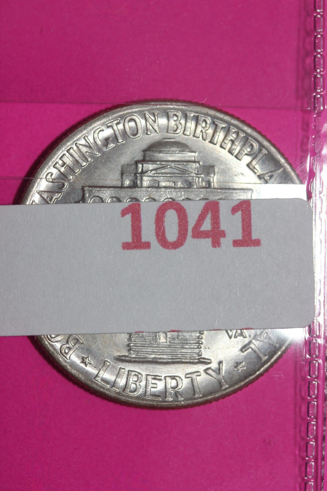 High Grade 1946 Booker T Washington Commemorative Silver Half Dollar Coin 1041