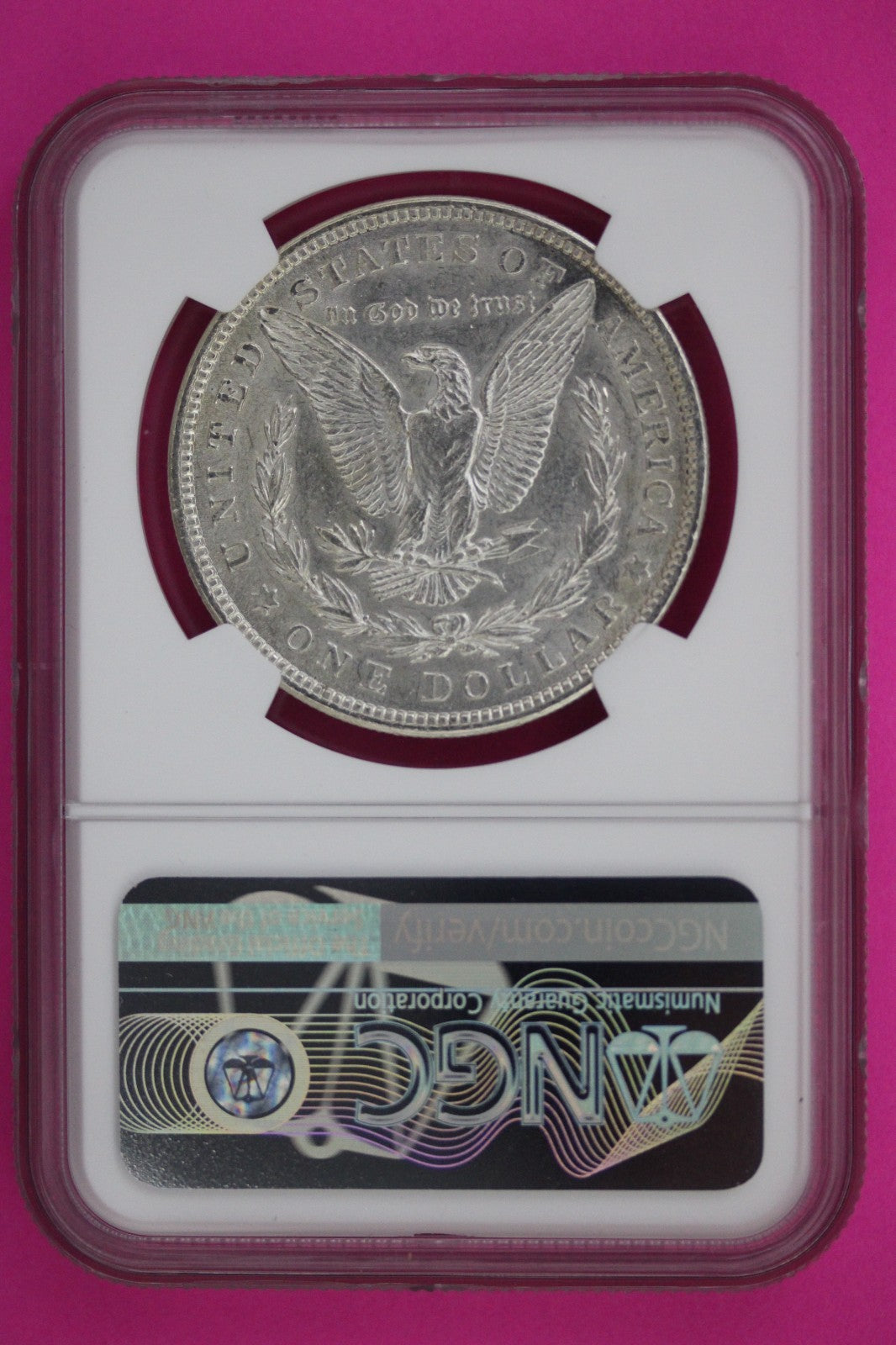 1921 P MS 61 Liberty Morgan Silver Dollar NGC Certified Graded Authentic 966