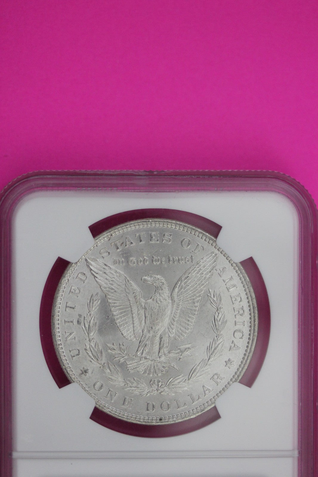 1887  MS 63 Liberty Morgan Silver Dollar VAM 12A DDO Gator & Clash NGC Slab 1175