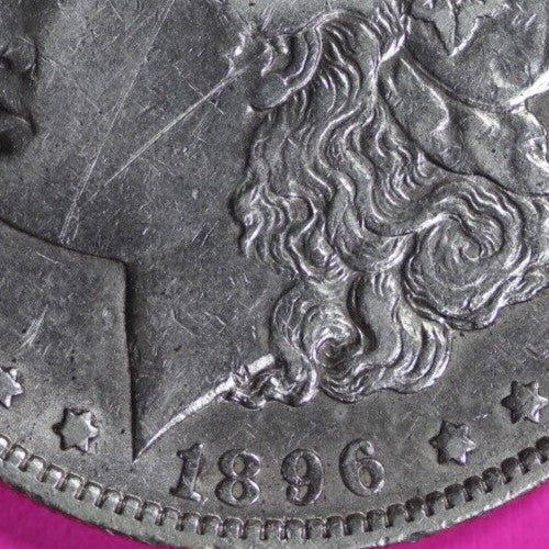 High Grade 1896 O Morgan Liberty Silver Dollar Key Date Coin New Orleans 200