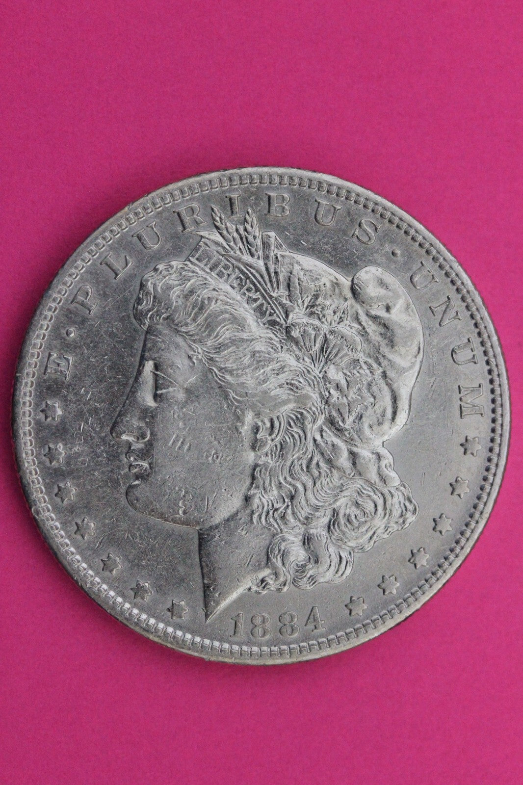 High Grade 1884 S Morgan Lady Liberty Rare Date Silver Dollar Authentic 0288N