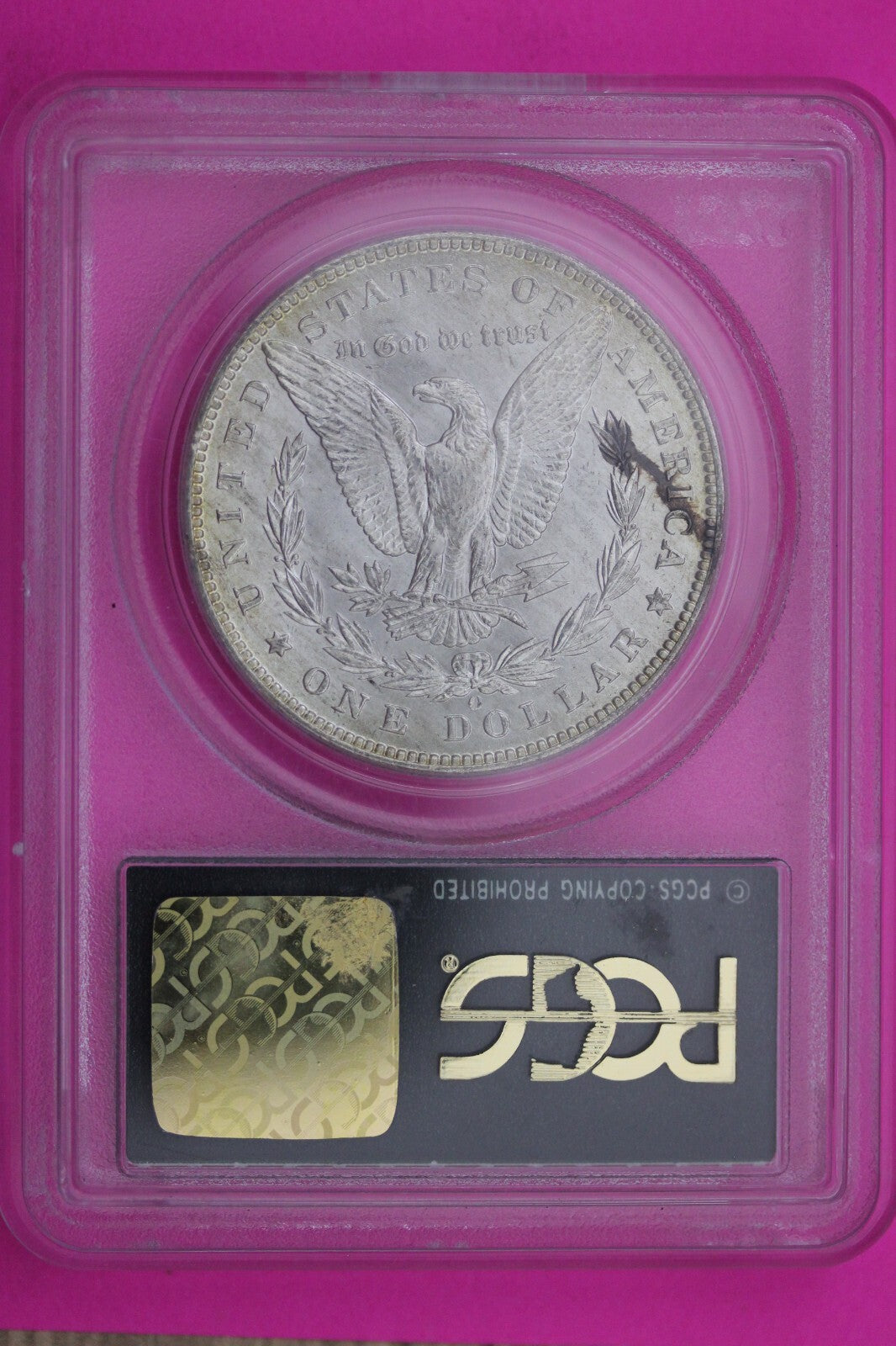 1898 O MS 64 Liberty Morgan Silver Dollar PCGS Green Label Graded Authentic 346