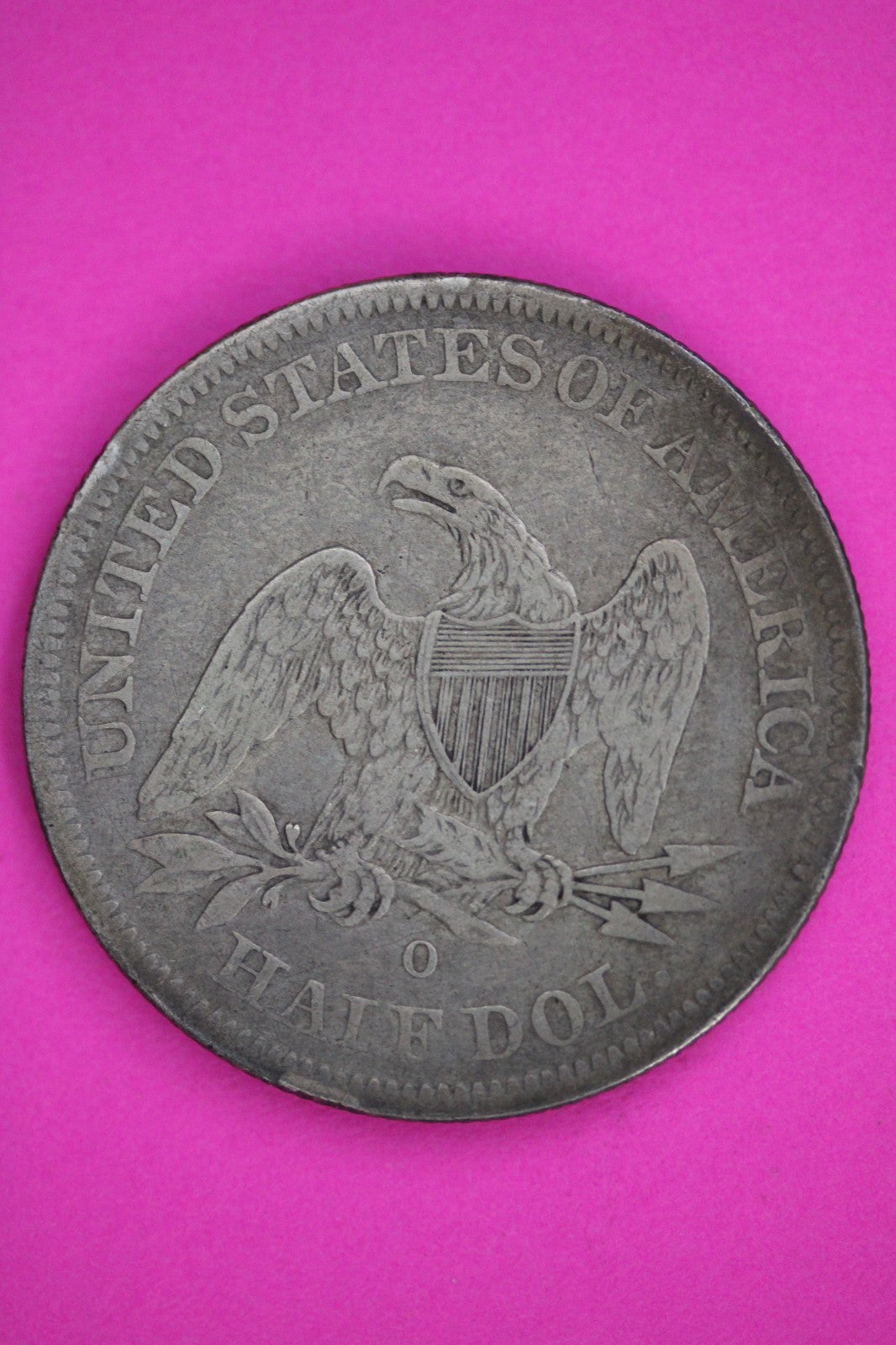 1842 O Seated Liberty Half Dollar Silver Guaranteed Authentic Genuine Coin 2940