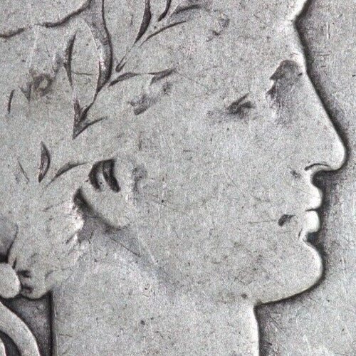 1906 O Barber Liberty Half Dollar Silver Semi Key Date Coin New Orleans Mint 52