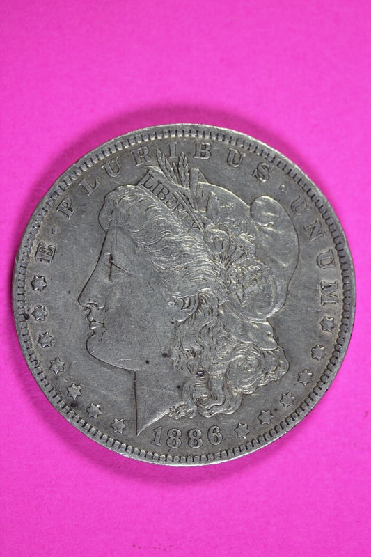 1886 O Morgan Lady Liberty Silver Dollar Rare Key Date Coin New Orleans 244