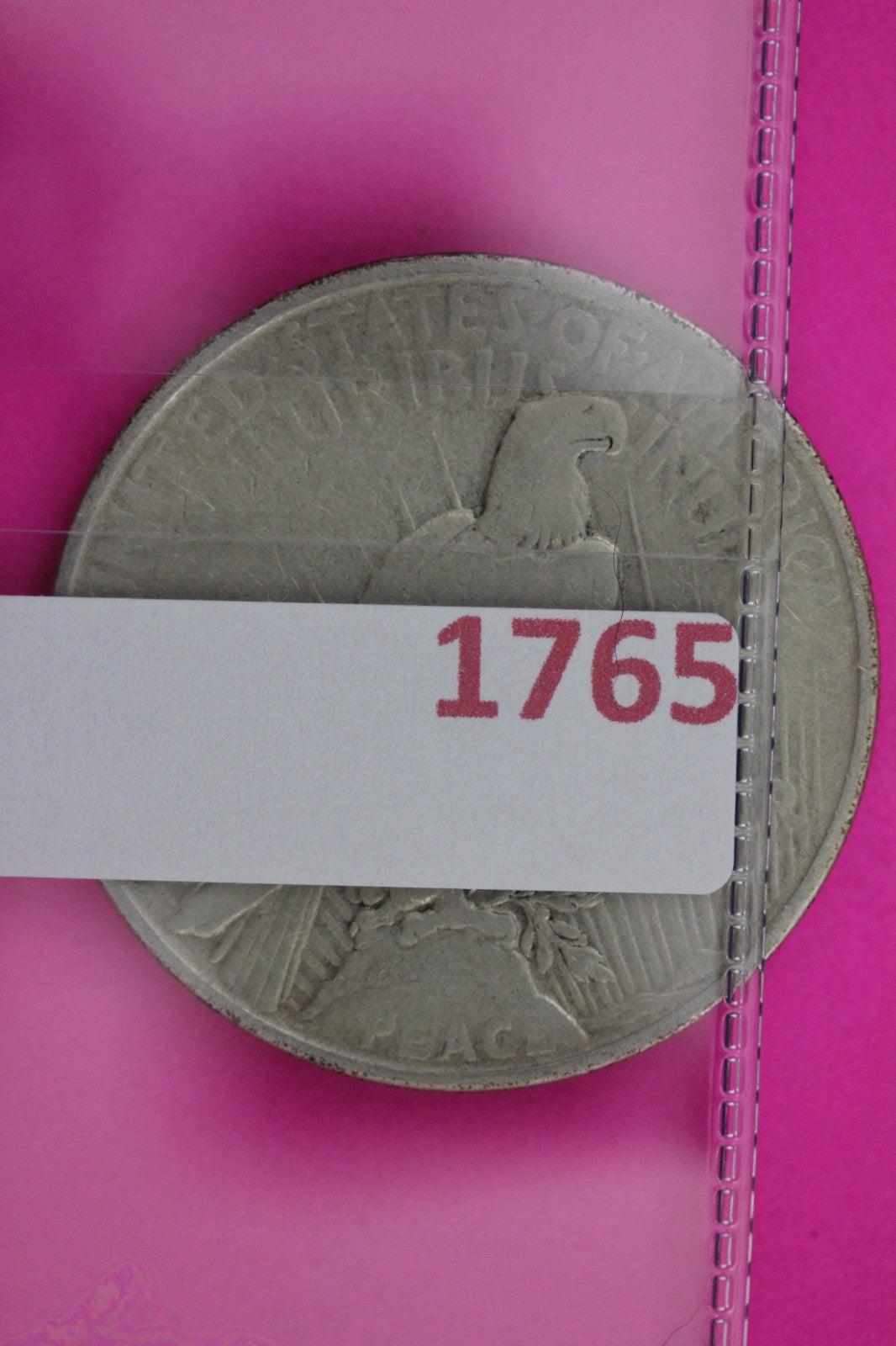 1935 S Peace Lady Liberty Semi Key Date Silver Dollar Guaranteed Authentic 1765