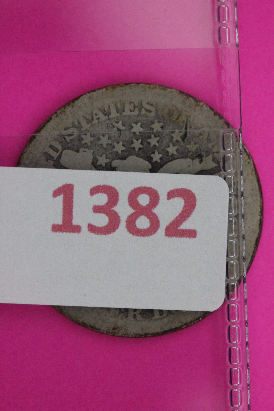 1909 O Barber Liberty Silver Quarter Guaranteed Authentic & Genuine Coin 1382