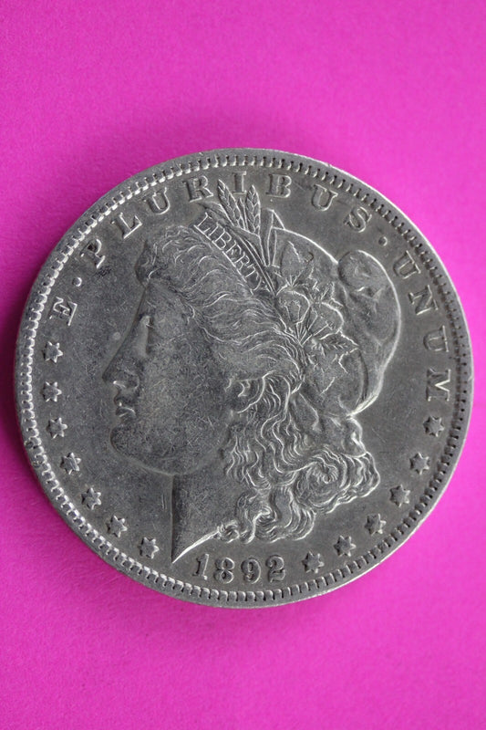 1892 O Morgan Lady Liberty Rare Date Silver Dollar Guaranteed Authentic 0218N