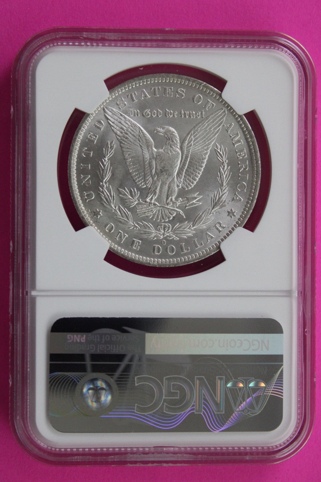 1883 O MS 63 Liberty Morgan Silver Dollar NGC Certified Graded Authentic 787