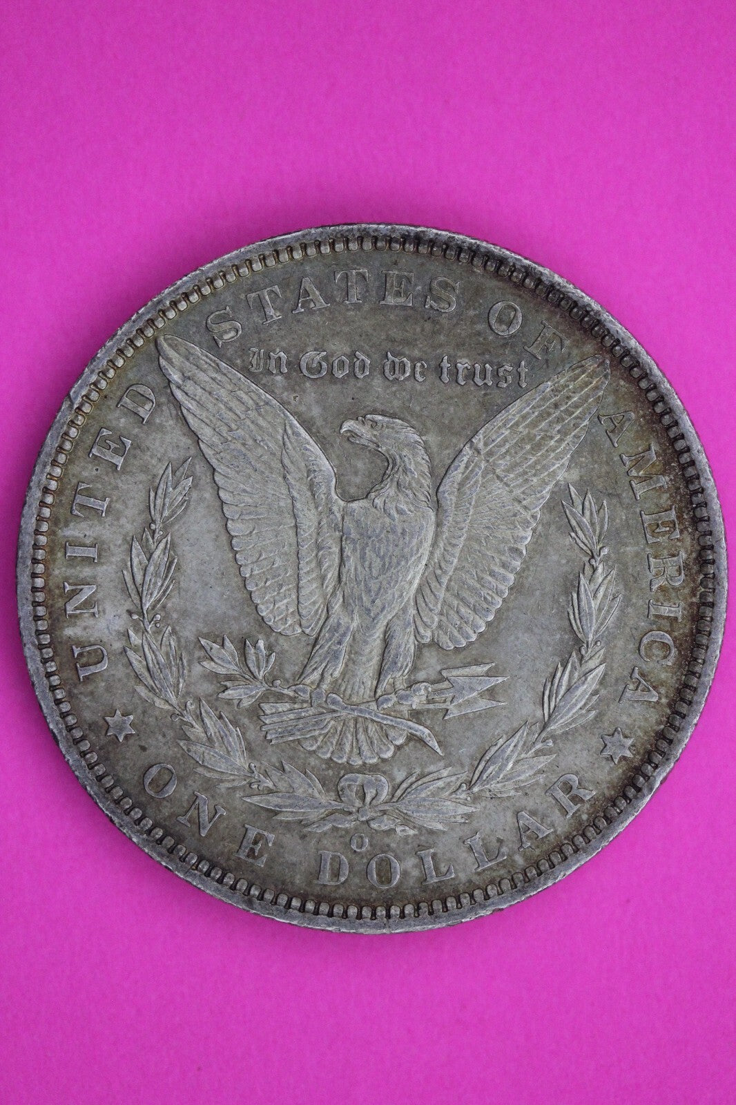 Nicely Toned 1888 O Liberty Morgan Silver Dollar Coin Guaranteed Authentic 126N