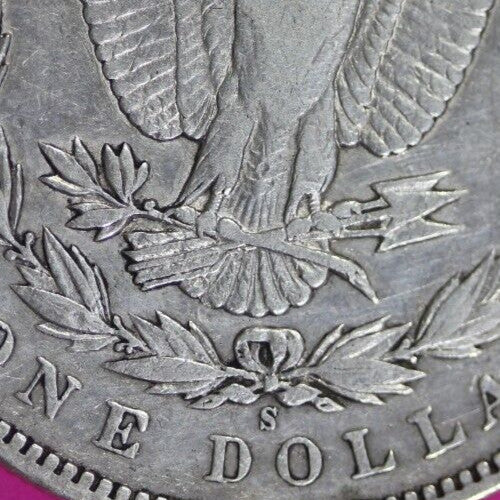 High Grade 1896 S Morgan Liberty Silver Dollar Rare Key Date San Francisco 118