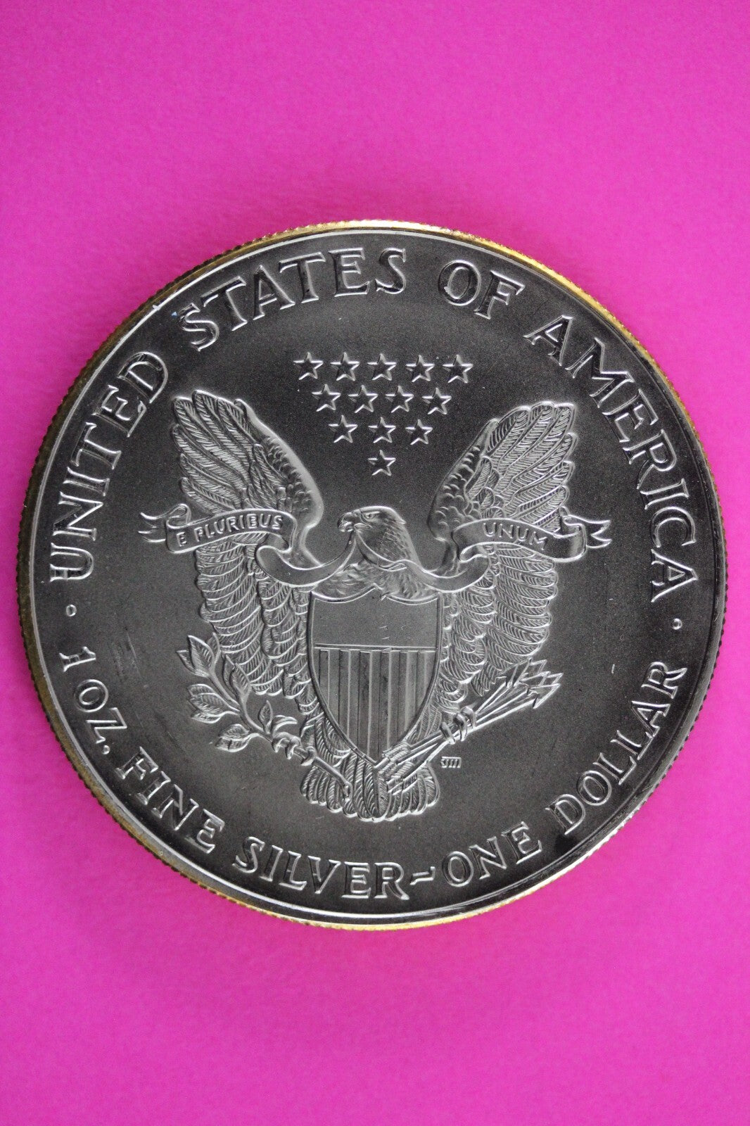 Colorized 2000 American Silver Eagle 1 Ounce .999 Fine Exact Coin Shown N0488