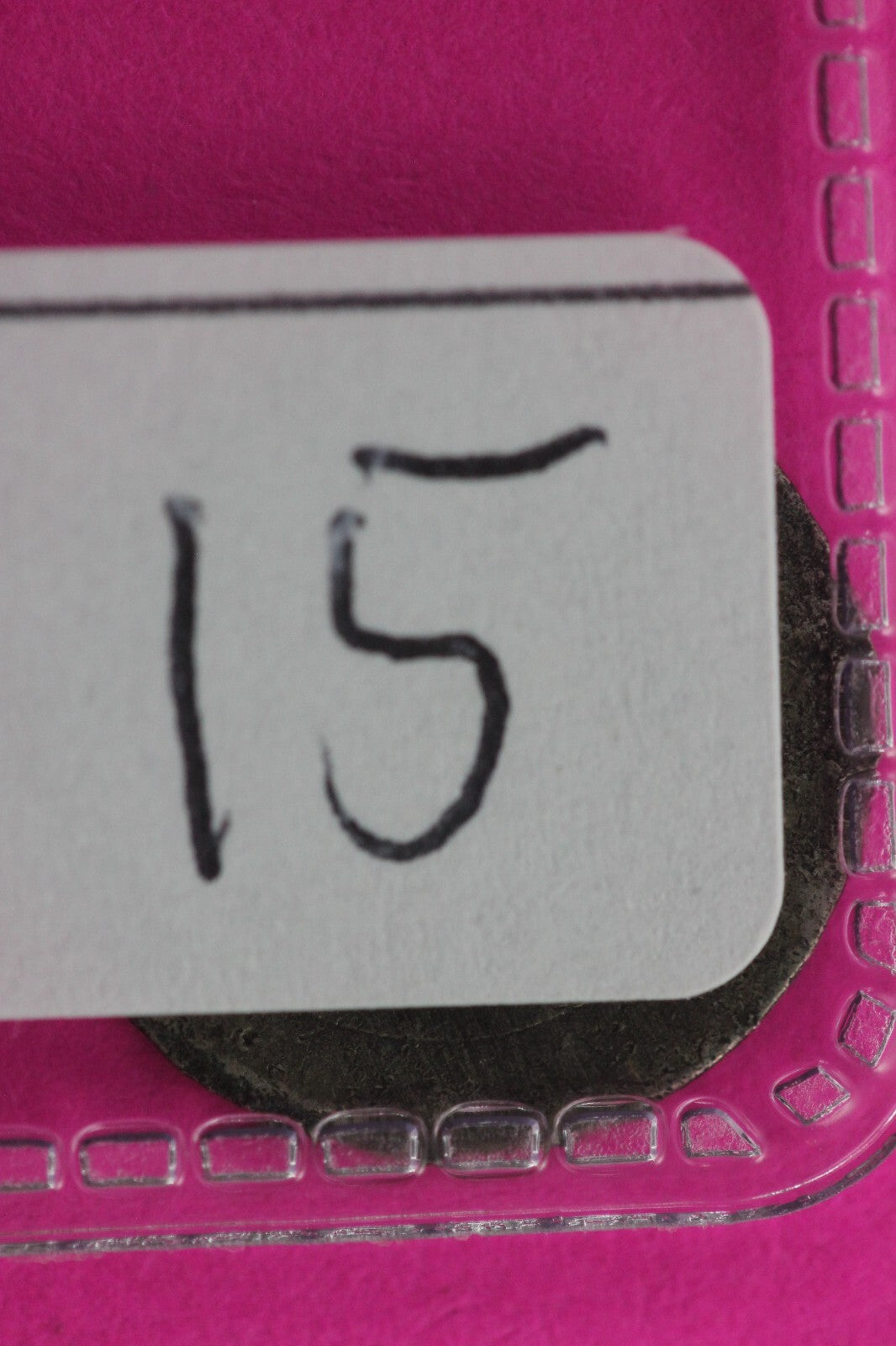 Dateless Trime 3 Three Cent Silver Dime Low Grade Smashed Exact Coin Shown 15