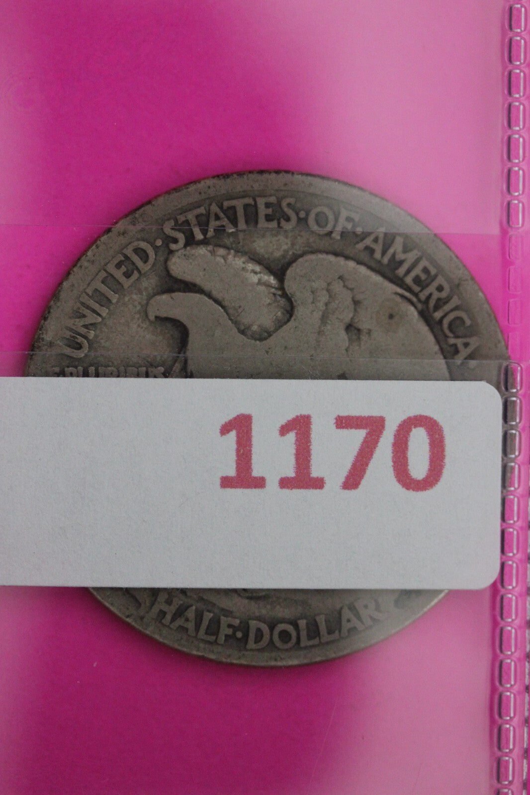 1920 D Walking Liberty Silver Half Dollar Guaranteed Authentic Genuine Coin 1170