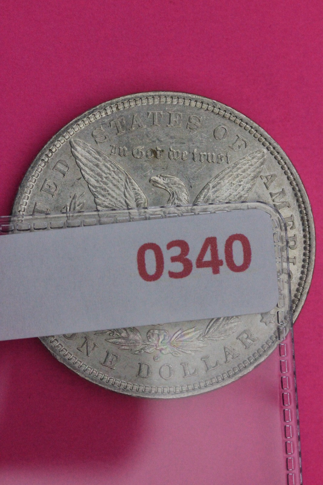 High Grade 1880 O Morgan Lady Liberty Rare Date Silver Dollar Authentic 0340N