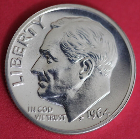 1964 Silver Proof Roosevelt Dime Exact Coin Shown  05