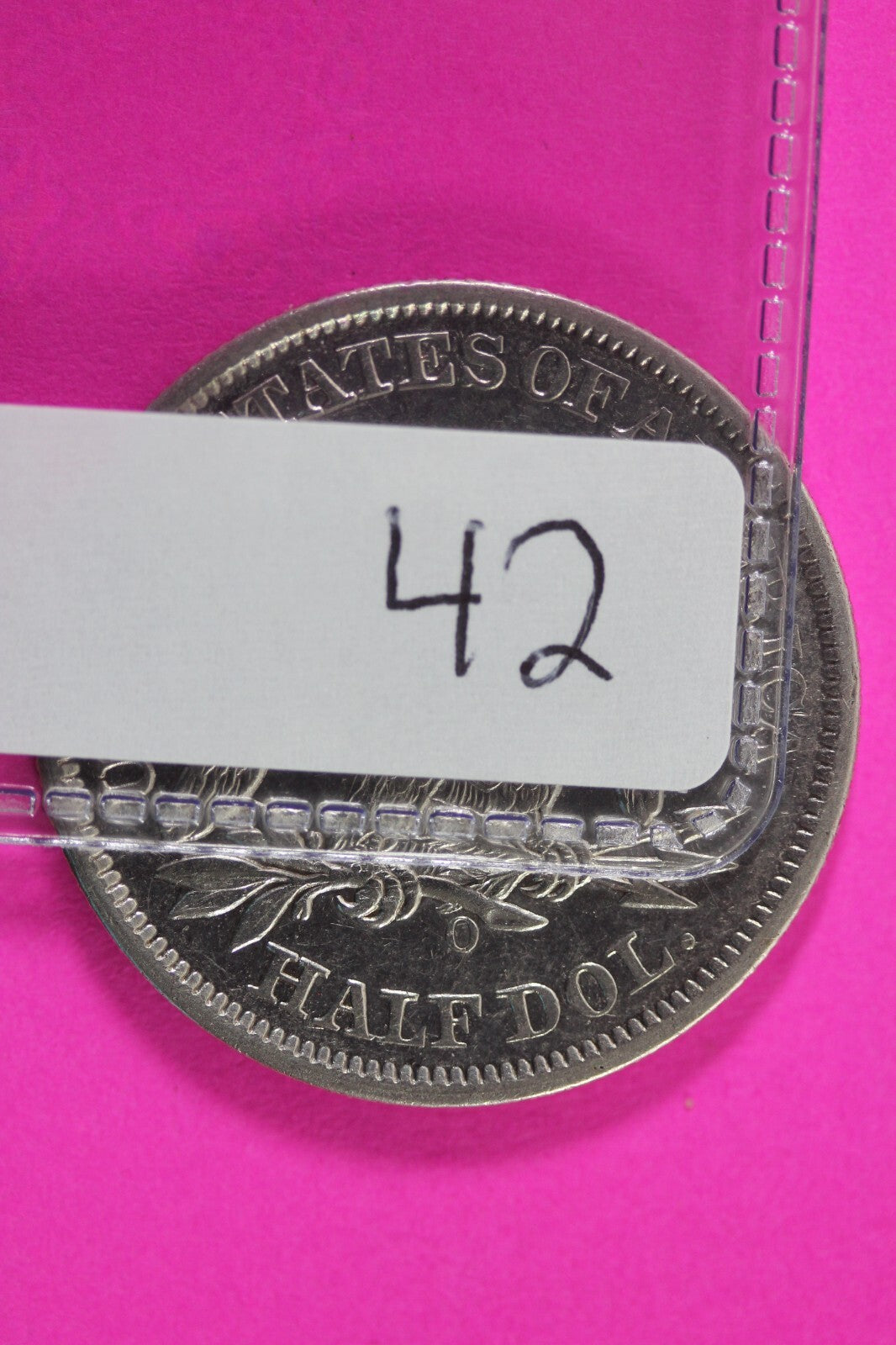 High Grade 1859 O Seated Liberty Half Dollar Silver Rare Semi Key Date Coin 42