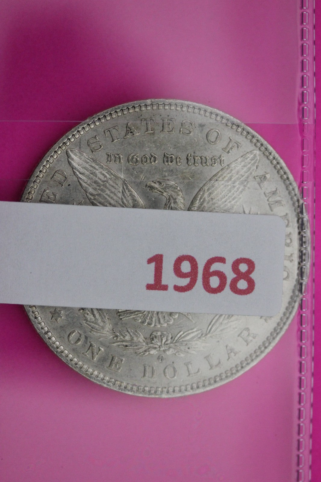 1880 O Morgan Silver Dollar Coin Guaranteed Authentic U.S.A American Seller 1968