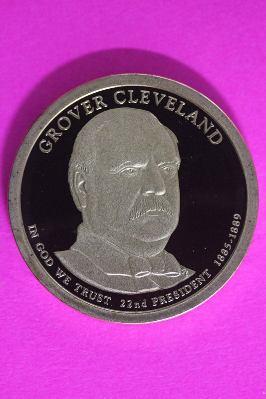 Proof 2012 S Grover Cleveland 1 Presidential Dollar DCAM Exact Coin Shown TOM 10