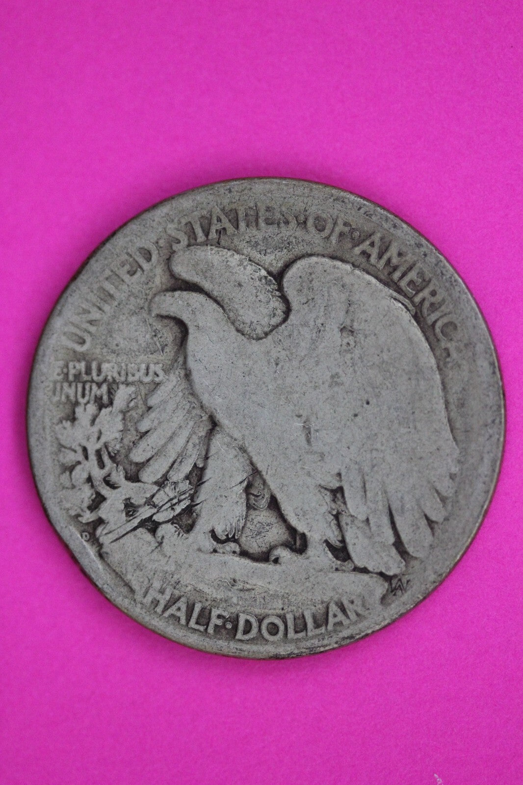 1921 D Walking Liberty Silver Half Dollar Guaranteed Authentic Genuine Coin 1503