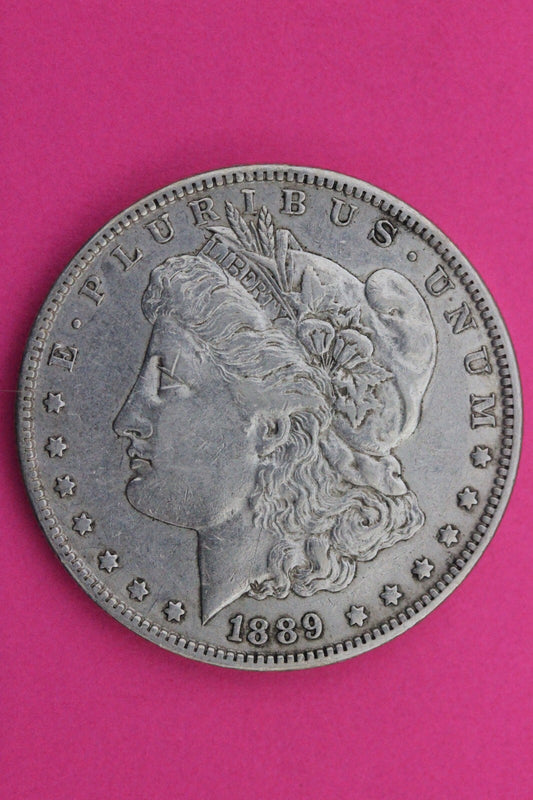 High Grade 1889 O Morgan Lady Liberty Rare Date Silver Dollar Authentic 0302N